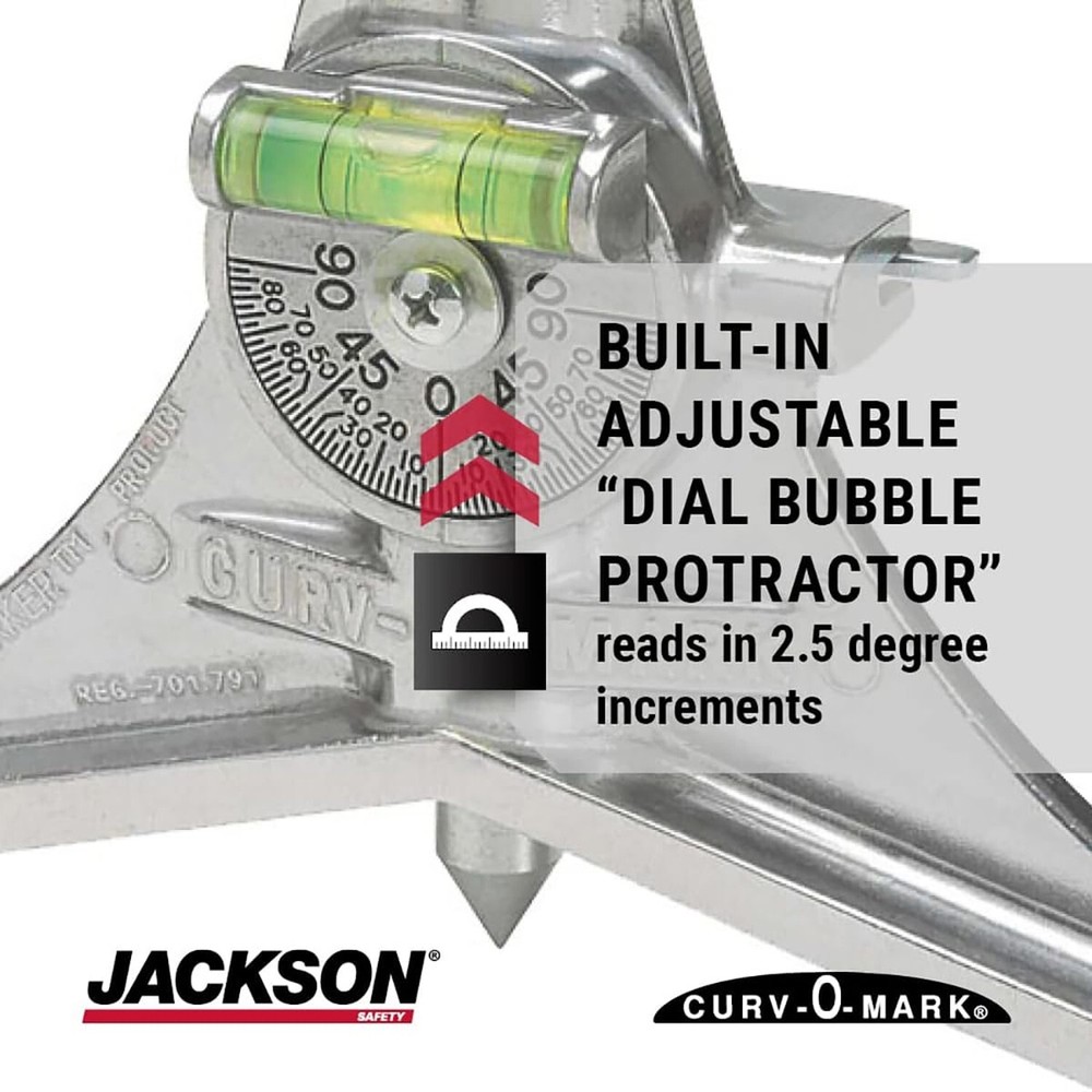 Jackson Safety Pipe Marker Centering Tool - Standard 8" Y-Type Head measures ...