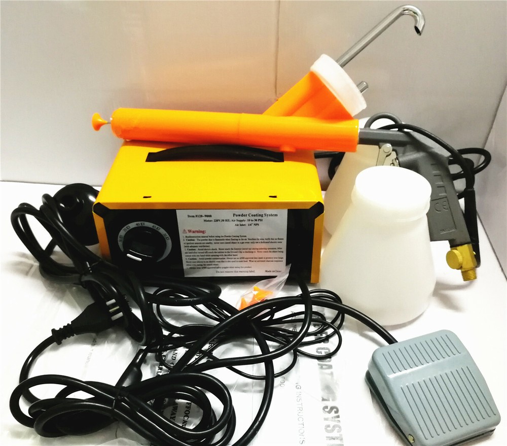 New complete 10~30 PSI powder coating system-paint gun PC04-5 updated version
