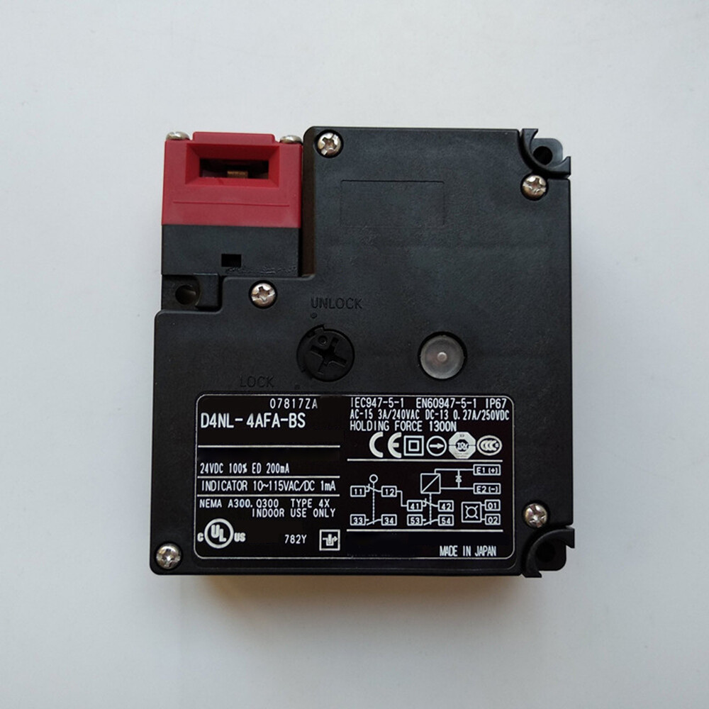 D4NL-4AFA-BS For OMRON Electromagnetic Locking Safety Door Switch