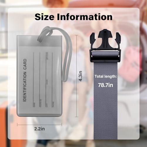 4 Pack Luggage Straps Suitcase Tags Set,Adjustable Suitcase Belts TSA Yellow 2
