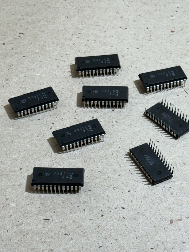 9x U551 U551D i1602A 2Kbit Electrically Programmable Read-On Memory #AS-N05