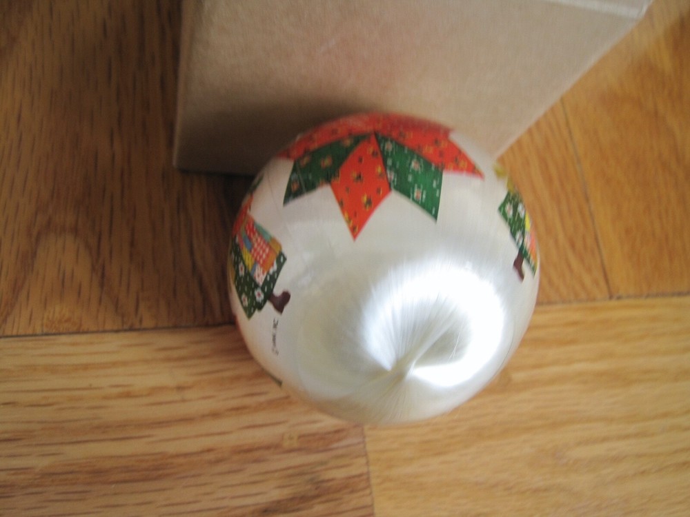 Avon Christmas Ornament Ruby 1980 Vintage