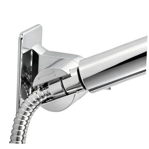 Handheld Shower Head Holder - No Drill - 360 Variable Adjustable - Tension Nut