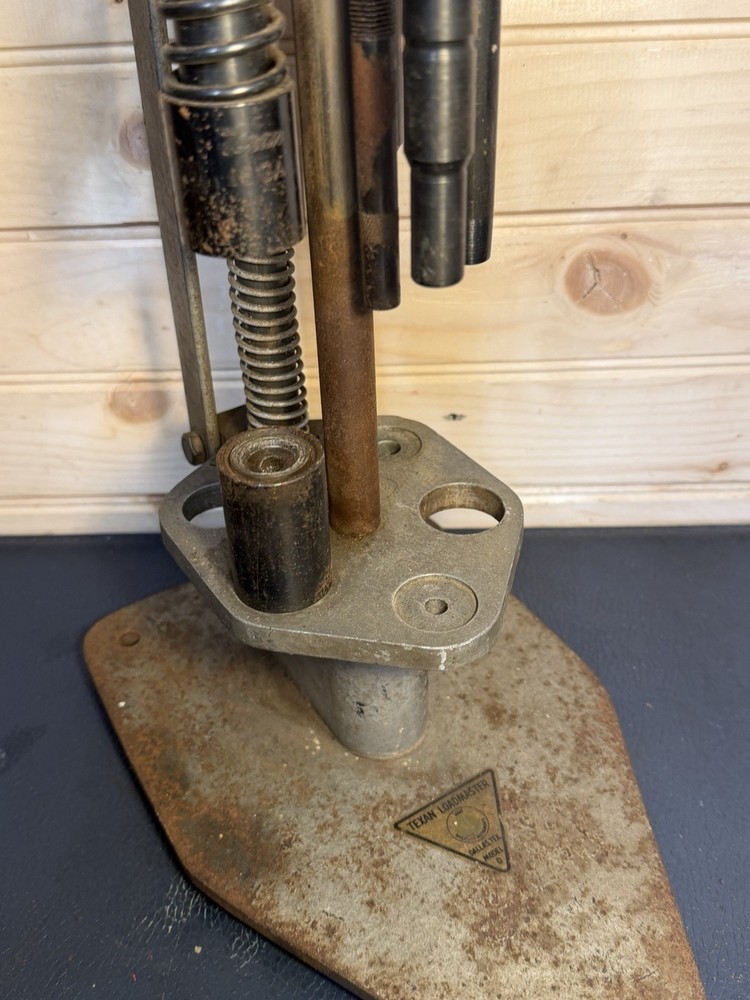 Vintage Texan Loadmaster Reloader Press Machine Used Shot-shell Reloader