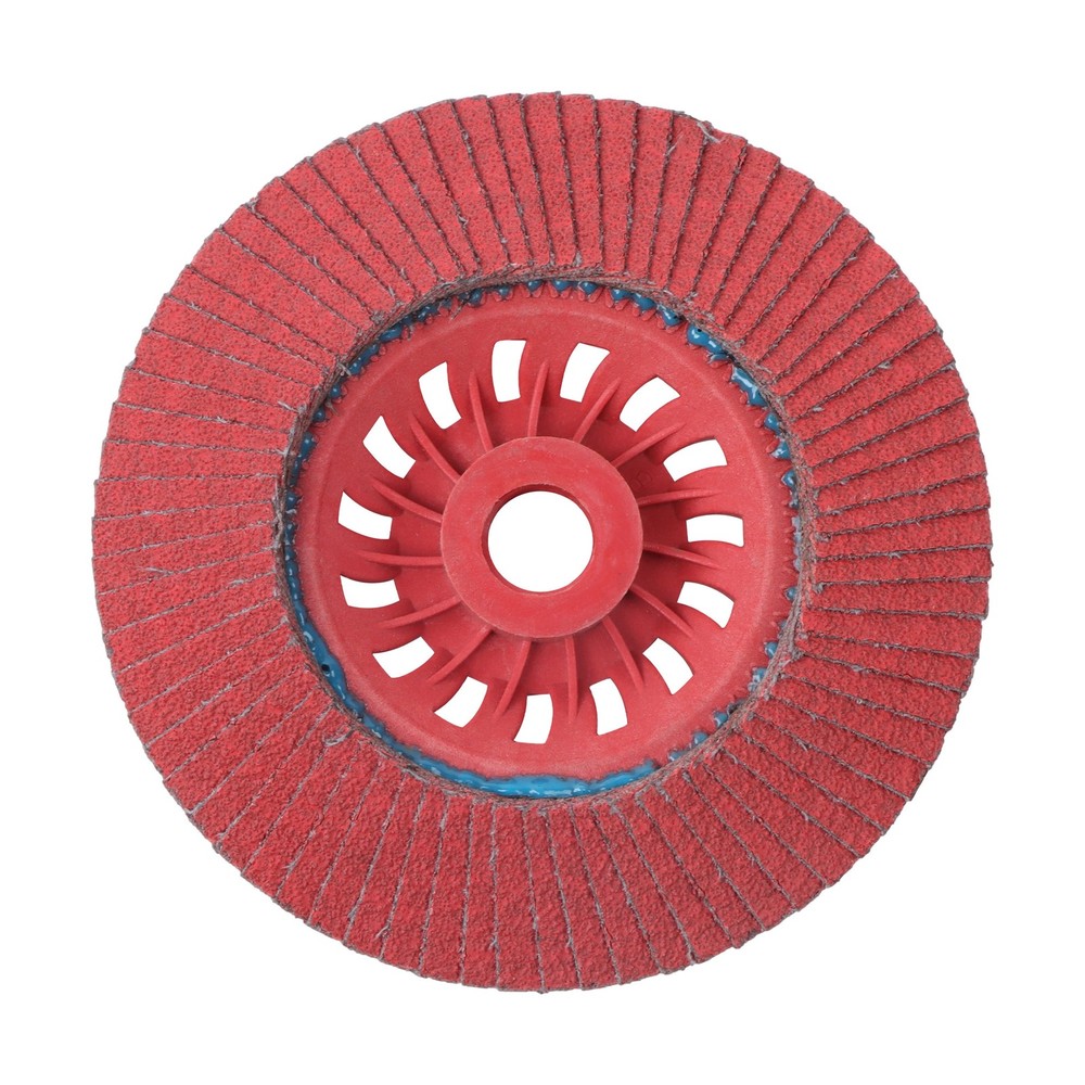 10 PCS Type 29 Ceramic Grain Flap Sanding Discs 4-1/2" x 7/8" 80 Grits
