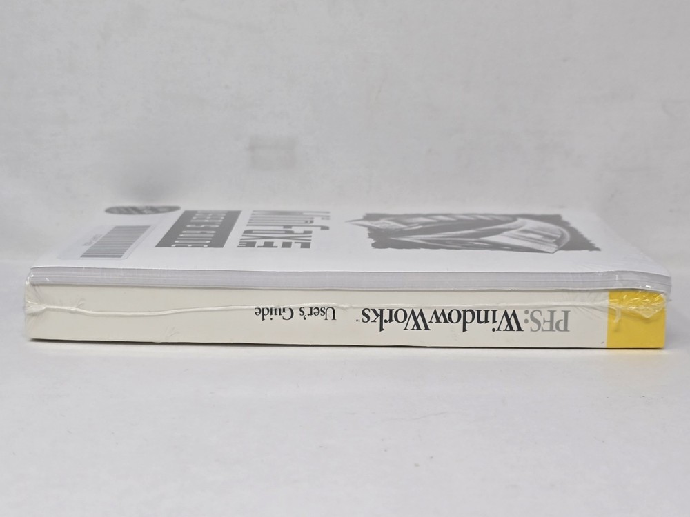 Vintage PFS: WindowWorks Version 2.0 & WinFax Lite User's Guide Set - SEALED