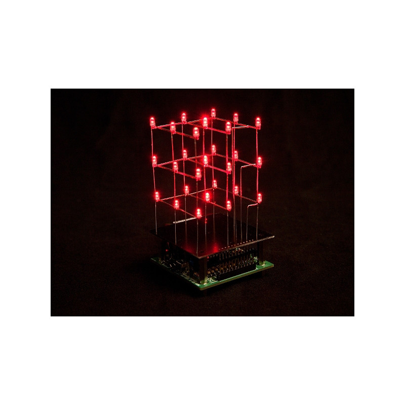 Velleman MK193 3D LED CUBE 3 x 3 x 3
