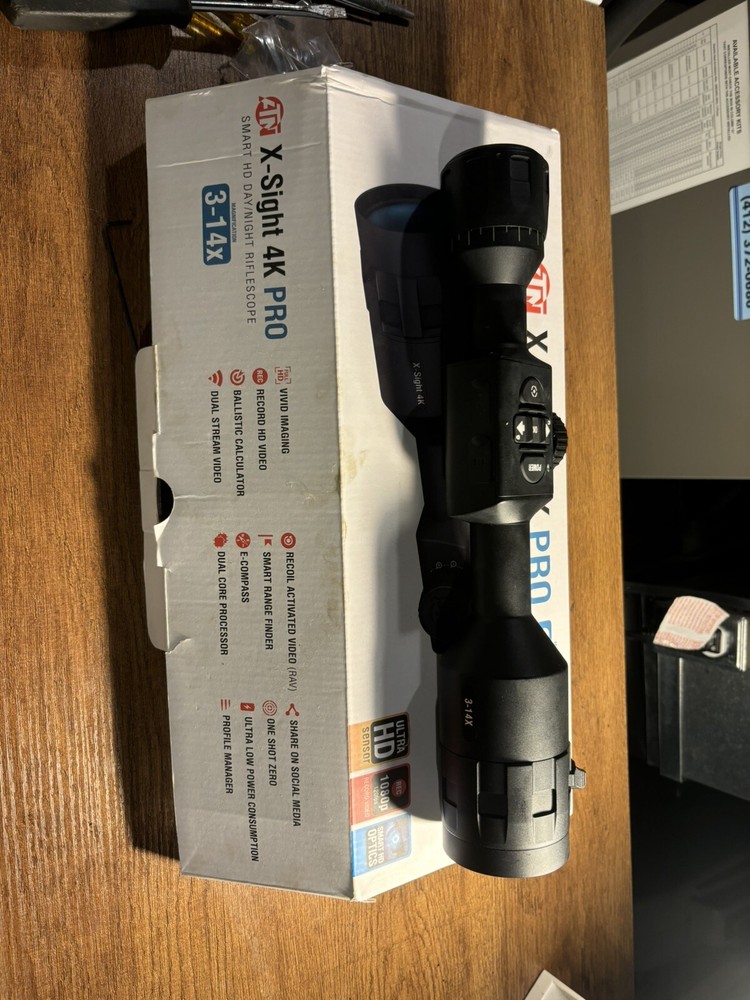 night vision rifle scope used preowned