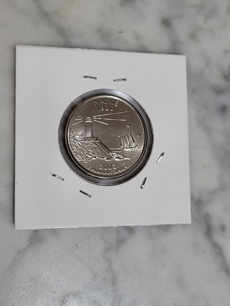2003-P Maine State Quarter- Uncirculated