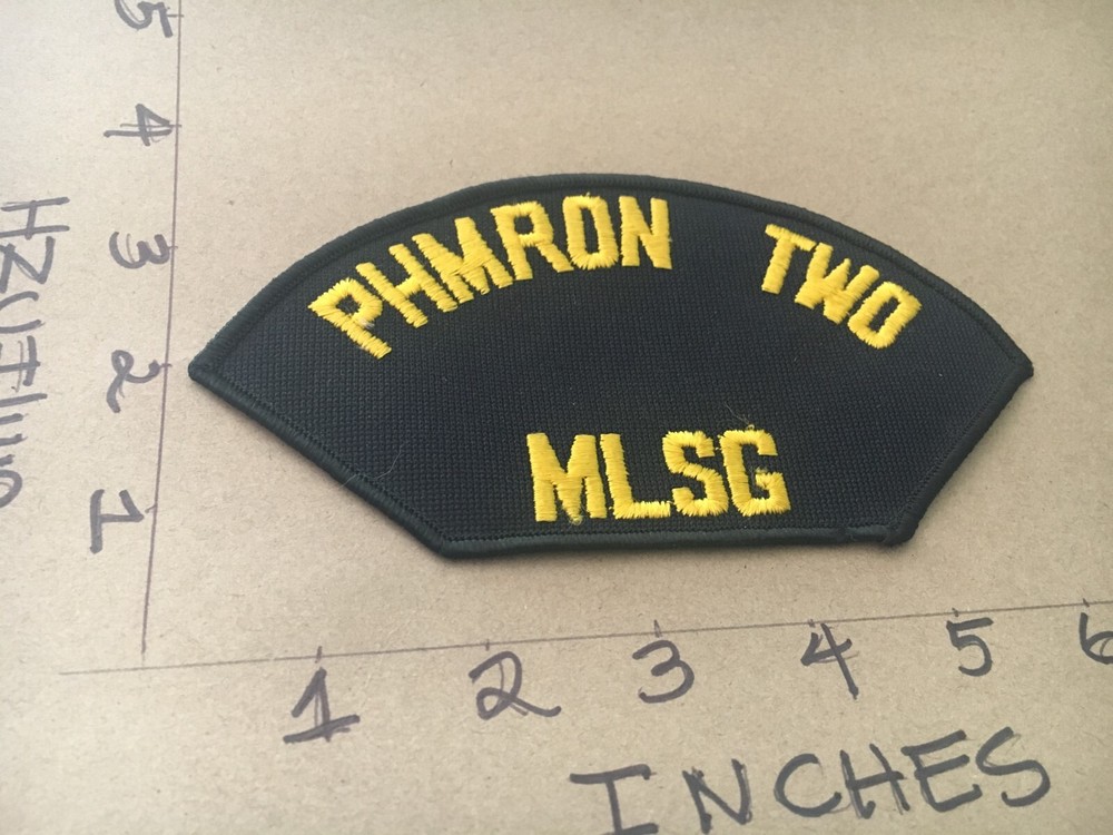 US Navy PHMRON Two MLSG Hat Patch 6/1/25