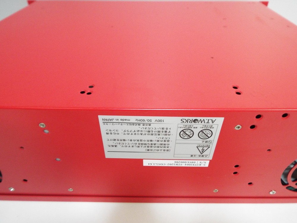 A.T.WORKS 19" 3U server case chassis RED Adaptec RAID Controller Hot Swap Bays