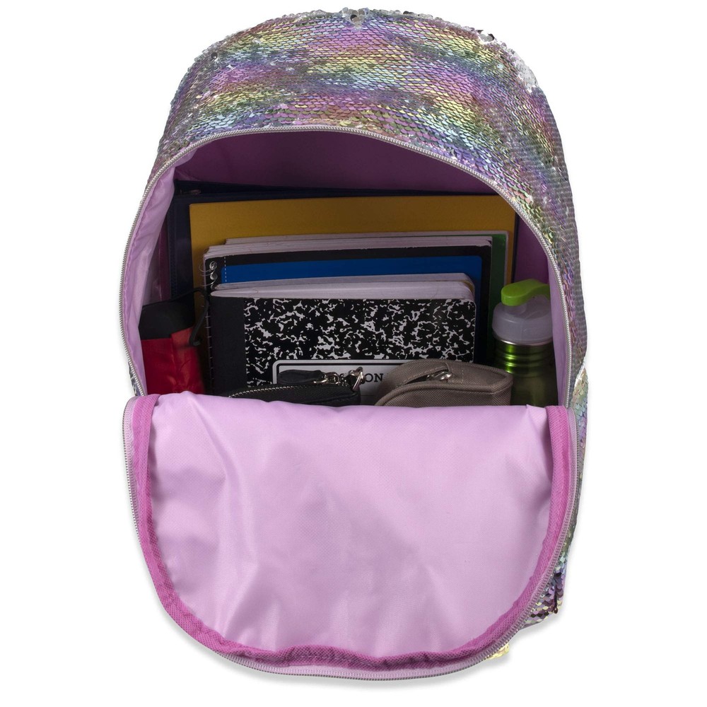 Reverse Sequin Glitter Backpacks - Color Changing Rainbow Magic Backpacks