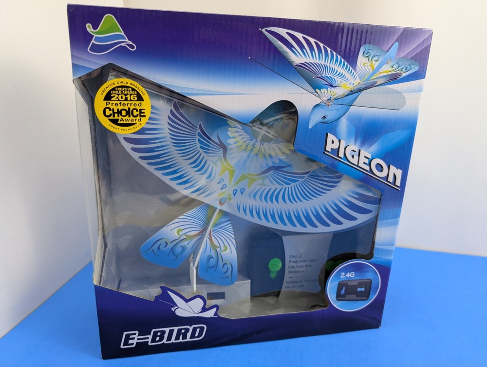 eBird RC Blue Pigeon Remote Control Bird Toy