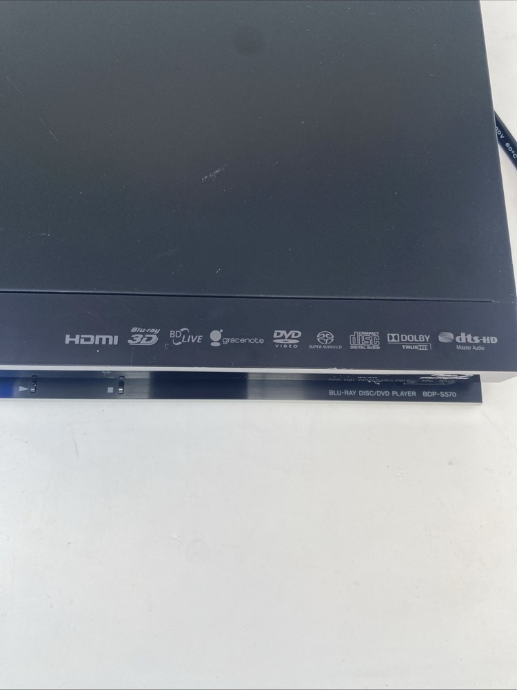 BLU RAY + DVD PLAYER - Sony BDP-S570 No Remote Control Works