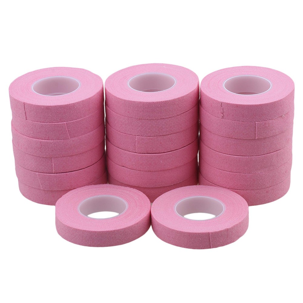 20-Pack Pink Finger Adhesive Tape for String Instruments 5 Meter Length Rolls