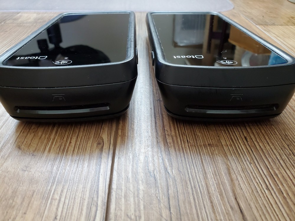 Two(2) Toast Flex POS Go 2 Handheld Tablet Mobile Computer Device - TG200