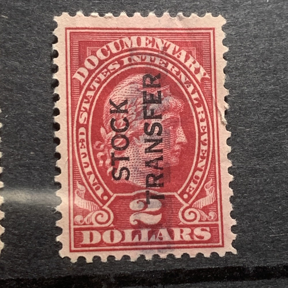 US Scott RD 31 Used $2 Stock Transfer Stamp