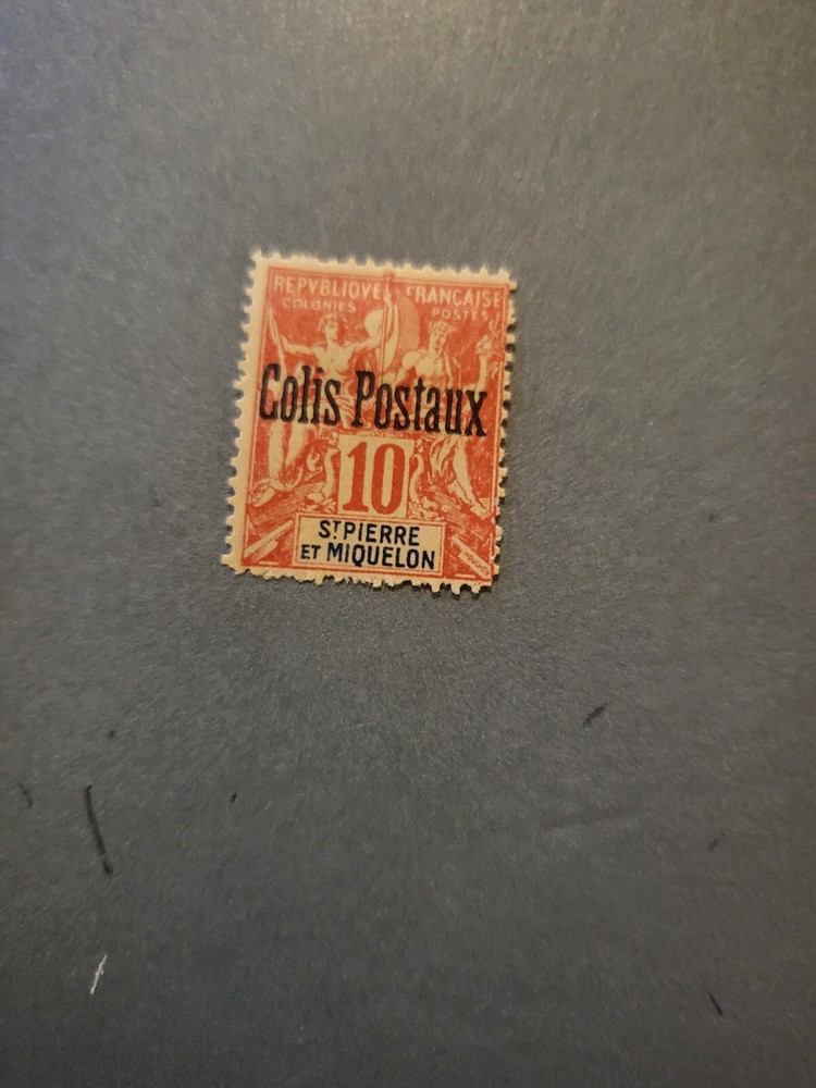Stamps St Pierre & Miquelon Scott #Q2 hinged