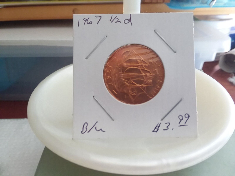 Britain - 1967 Half Penny - Elizabeth II