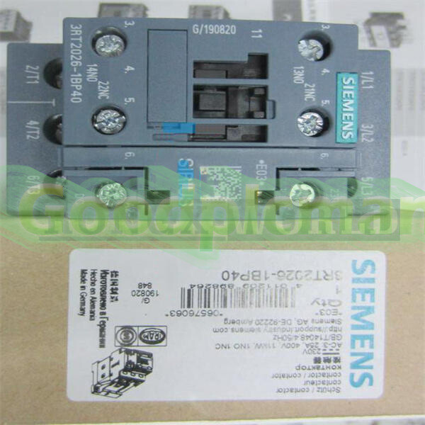 Siemens 3RT2026-1BP40 Contactor NEW 1Pcs/