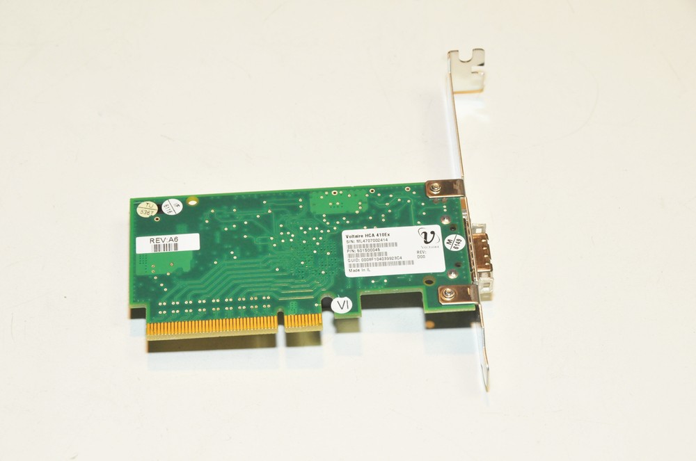 Voltaire InfiniBand PCIe Single Port HCA Host Adapter 410Ex