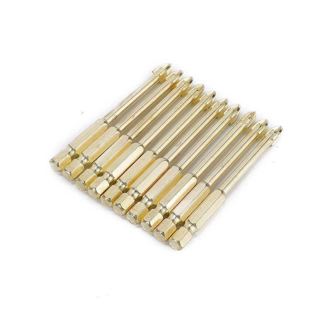 10pcs 6mm Multi-Material Tile Drill Bits Sets For Ceramic Porcelain Masonry Part