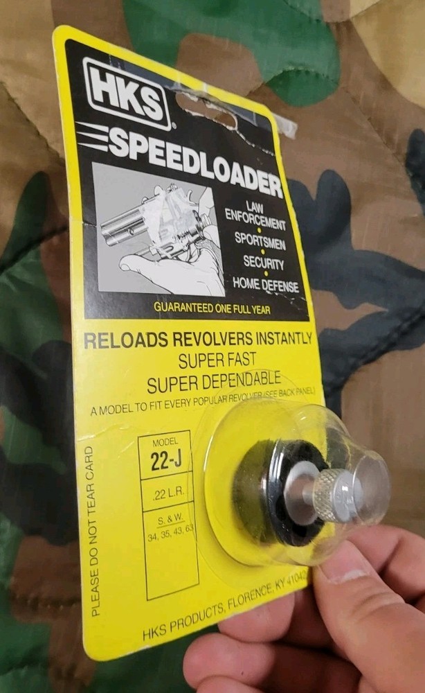 Hks 22-J Speedloader For Smith&Wesson Models 34 35 43 63