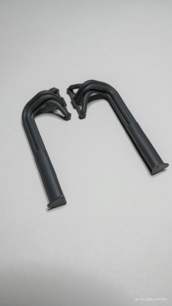 1/25 scale 3D Resin Hot Rod Fat Headers