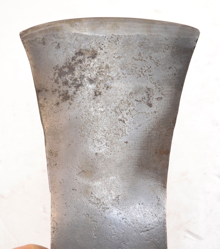 Nice Unmarked True Temper 3lbs 7oz Swamper Double Bit Falling Axe Head