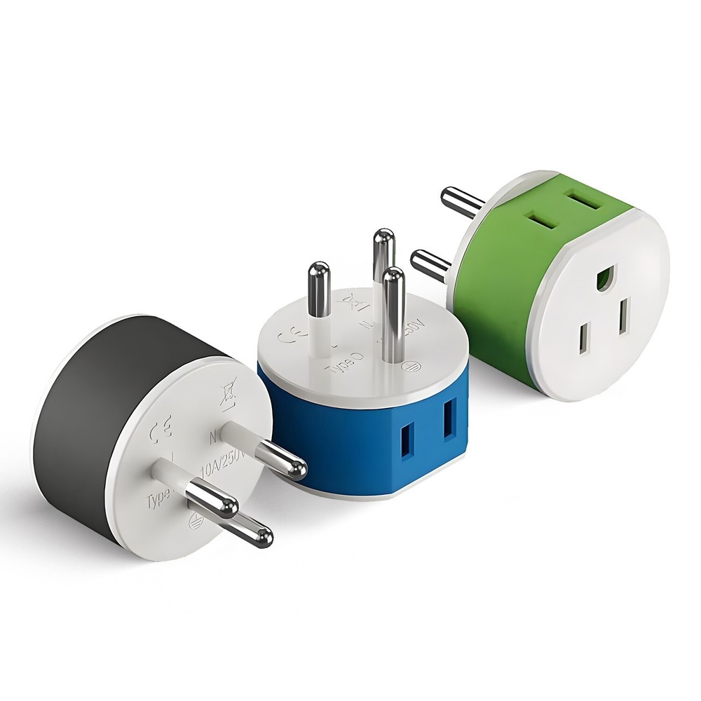 OREI Thailand Power Plug with 2 USA Inputs - 3 Pack - Type O(US-18)
