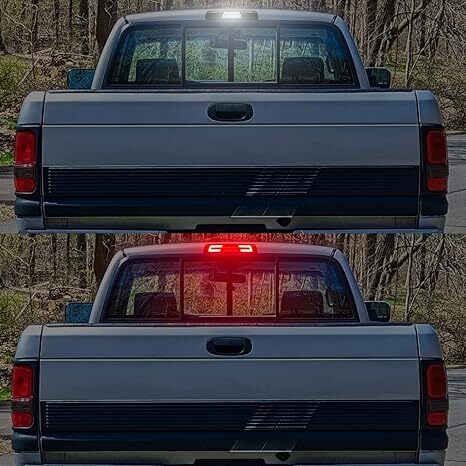 For 1994-2002 Dodge Ram 1500 2500 3500 LED 3rd Third Brake Light Tail Cargo Lamp