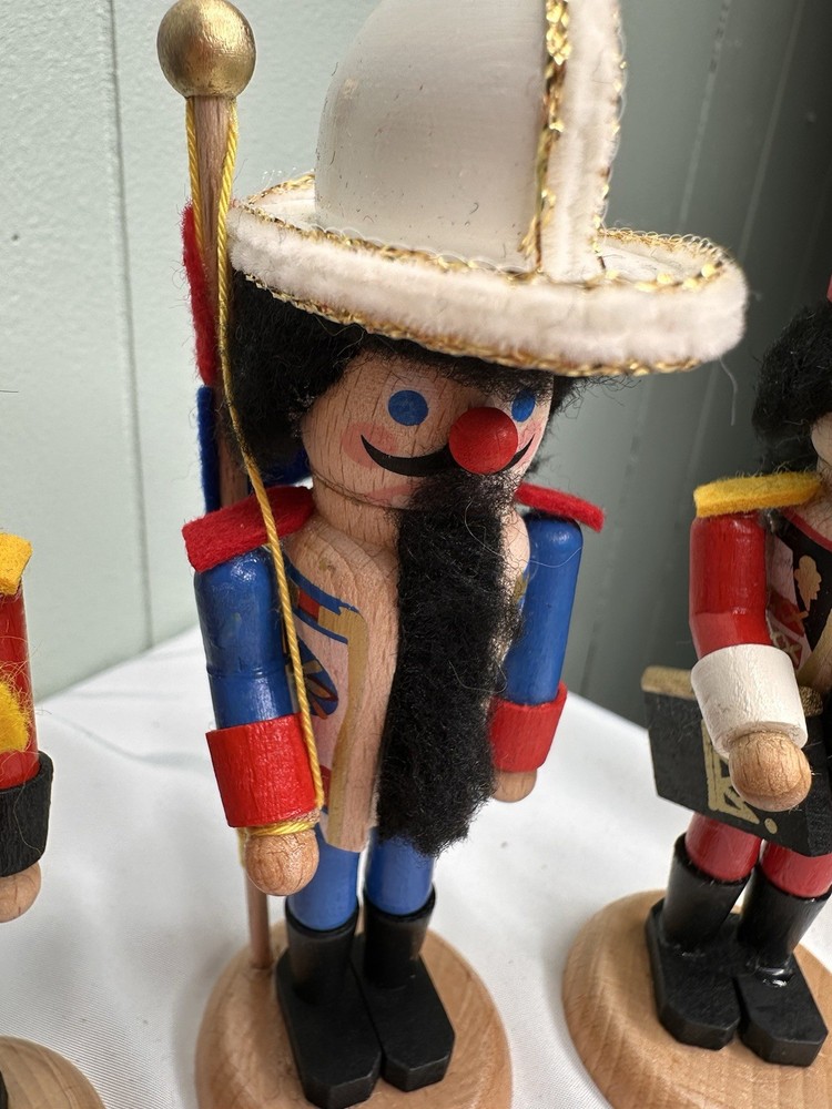 Steinbach Nutcracker Christmas Decor 5" Germany Lot 6