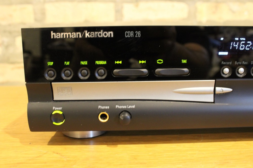 Harmon Kardon CDR 26 CD recorder w/remote SERVICED Fully Functional
