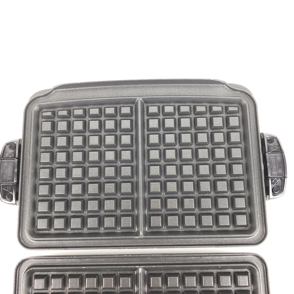 George Foreman Evolve Grille Griddle Waffle Plates TSK-2610 #1 & #3 Upper Lower