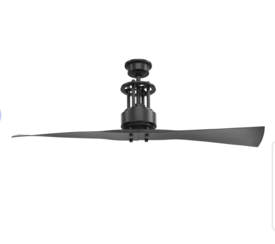 2 Blade 55"Ceiling Fan Progress Lighting 2 Blade Indoor Ceiling Fan Grey