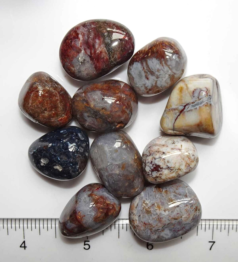 Pietersite - 10 Tumbled Stones rt448t