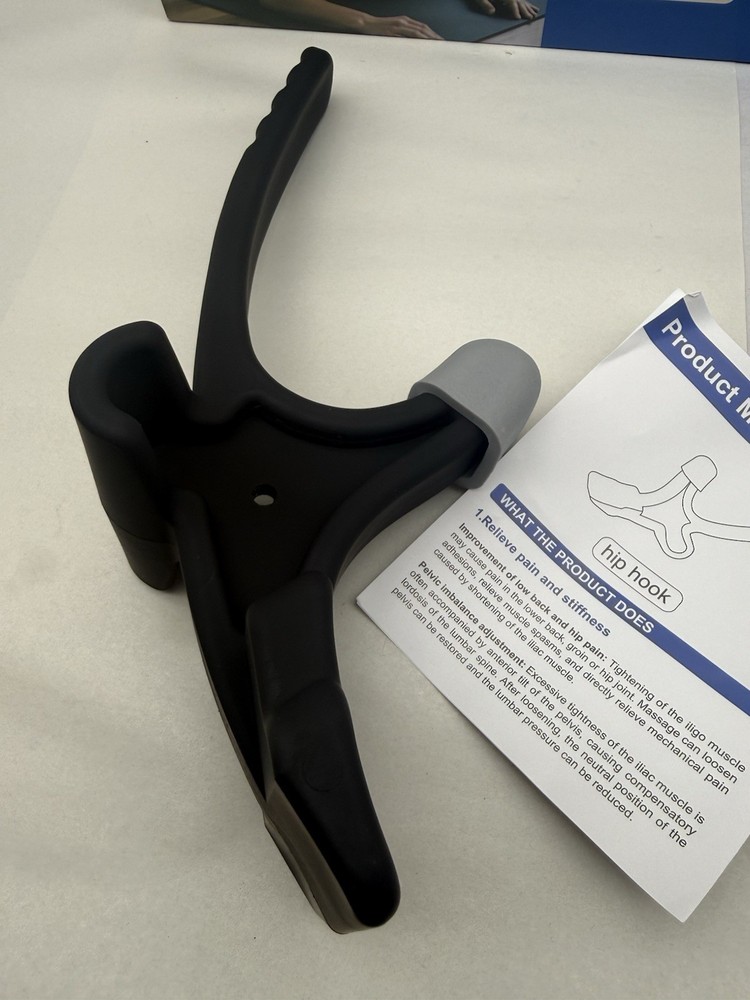 Psoas Release Tool Hip Hook Adjustable Hip Flexor Trigger Point Massage Tool...