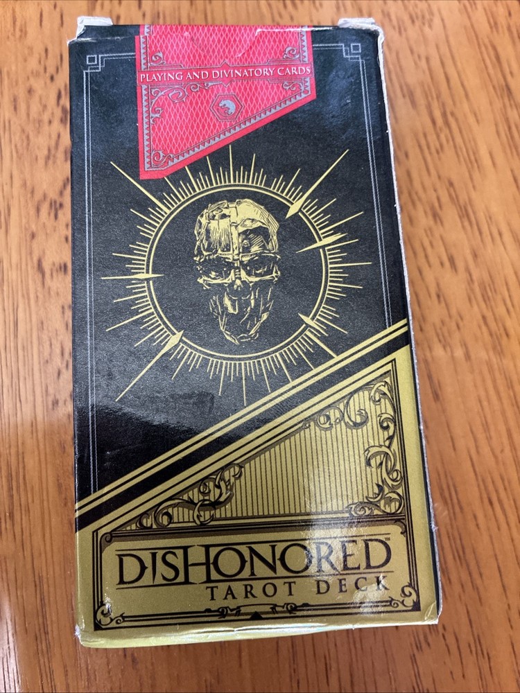 Dishonored Tarot Deck (2012) Pre-Order Bonus Great Condition Complete