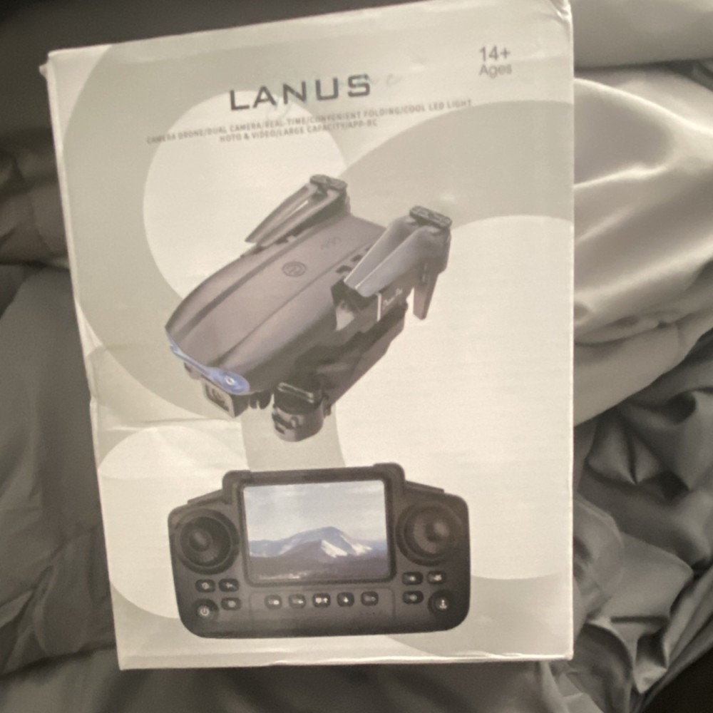 LANUS Camera Drone Remote Control Foldable Design for 14+ Ages High Performance