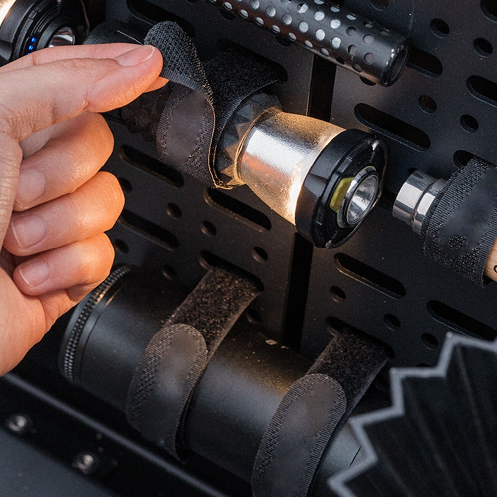 ₁ 11.8in Hook And Loop Securing Straps Multipurpose Nylon Reusable Cinch