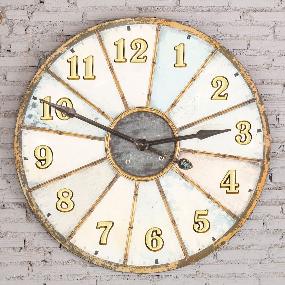 15 Pieces Clock Numerals Kit in Black Silver Gold DIY Digital Multicolor