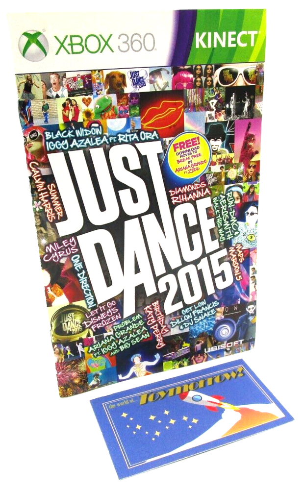 Just Dance 2015 Microsoft XBox 360 Manual Only ~ Instruction Booklet