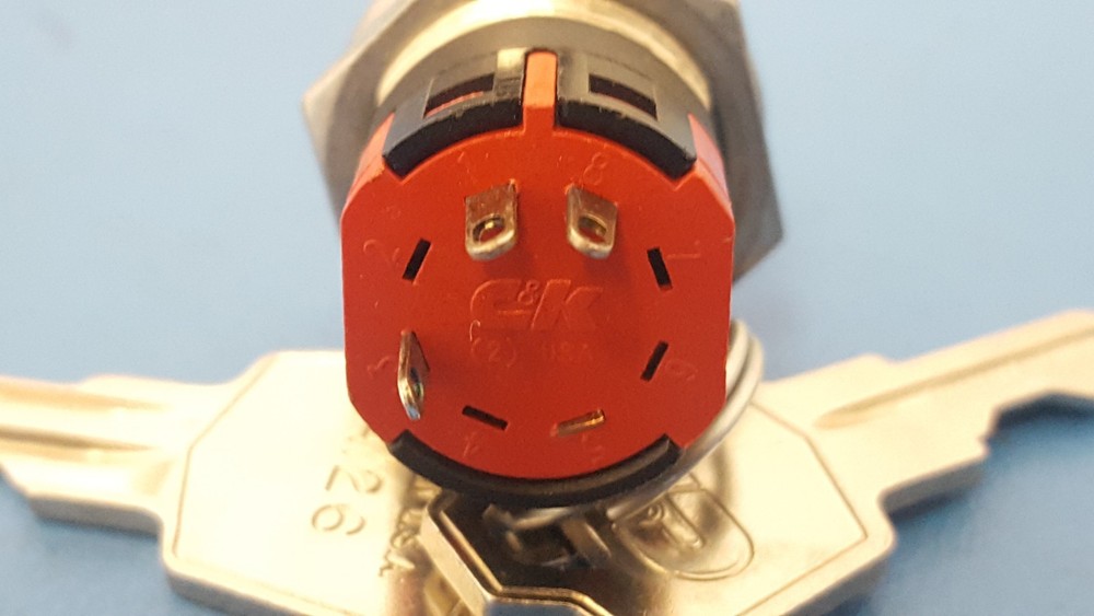 KEY LOCK SWITCH Anti-Static Switch-exceeds C&K Switch 20KV DC static resistance