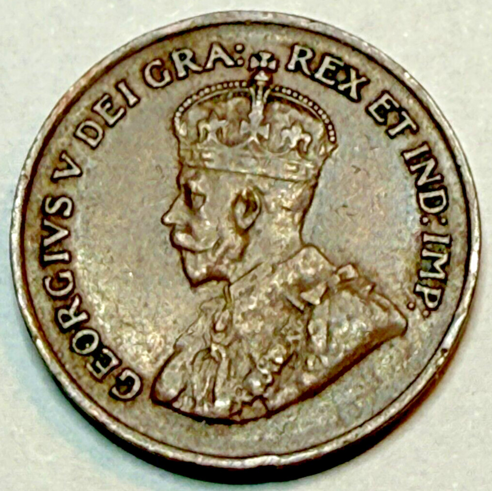 1932 CANADA ONE CENT CIRCULATED COIN