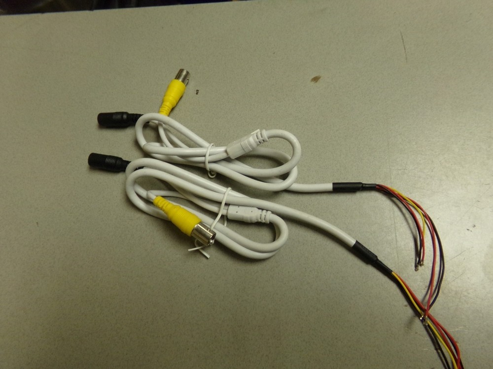 Secuity Camera Connector Cables, Set of 2 *FREE SHIPPING*