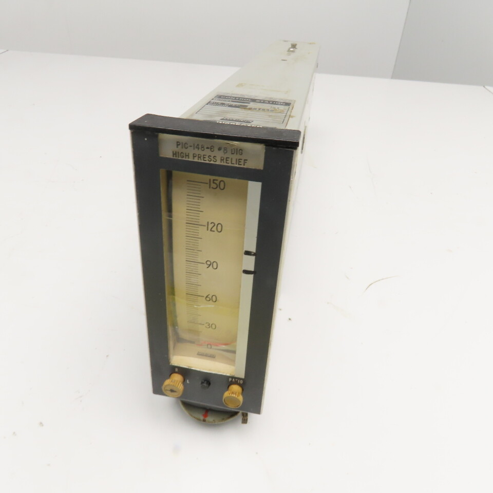 Foxboro 230SF-G Spec 200 Control Station 0-150 Scale