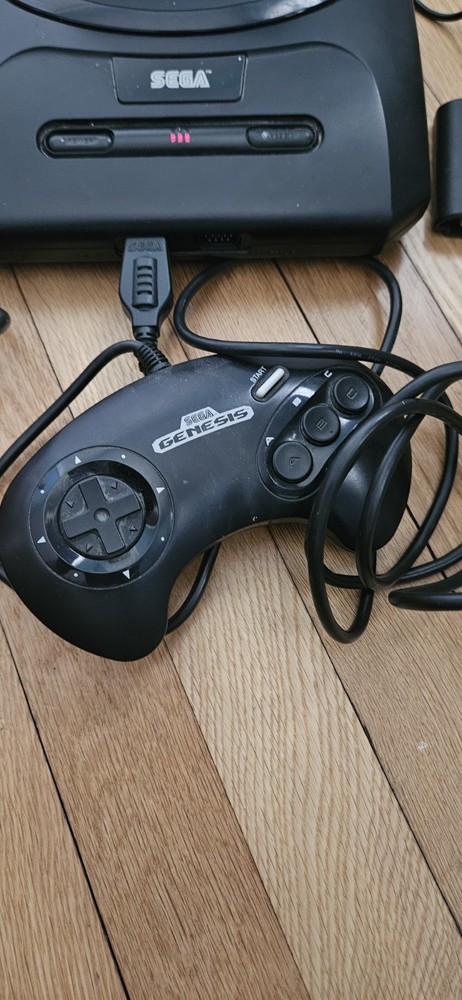 sega genesis console w games