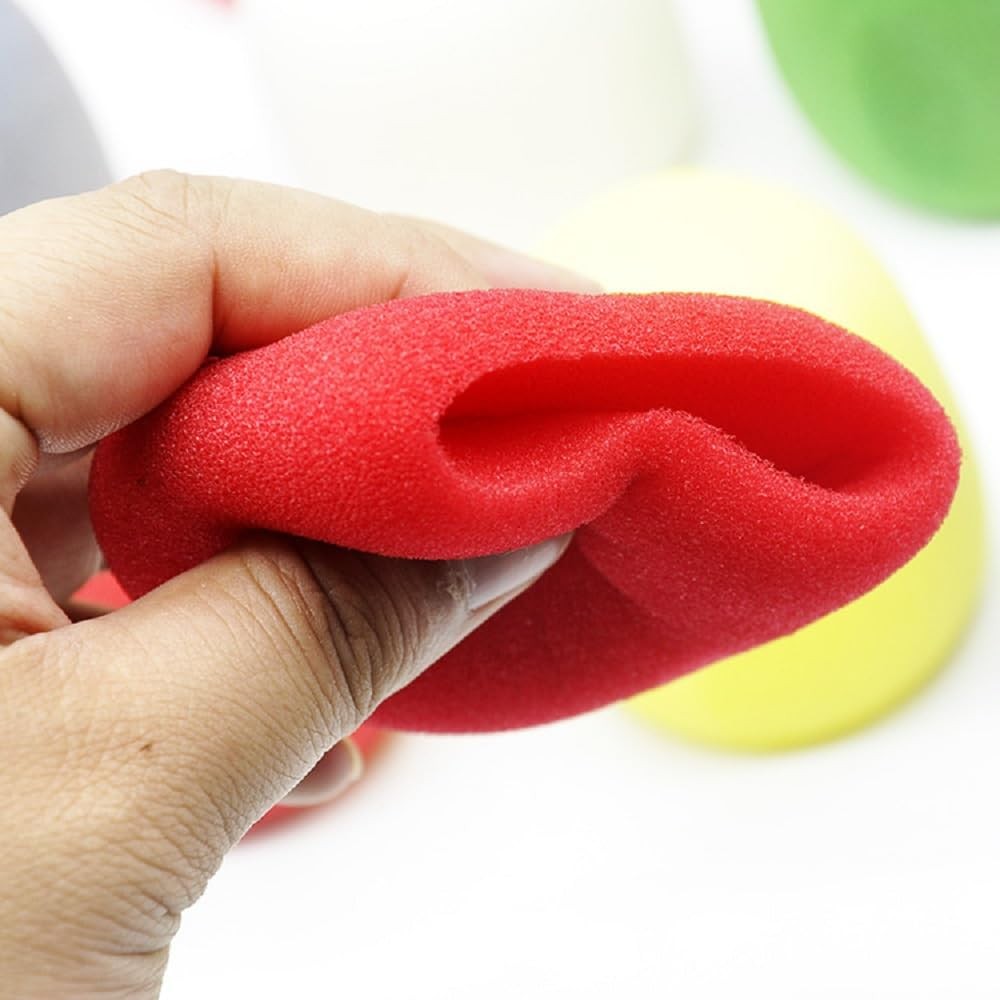 Thick Colorful Foam Microphone Covers for Handheld Mic 10 Pack