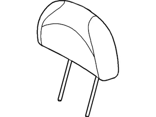 Genuine Ford Head Rest Assembly AL8Z-78611A08-BD