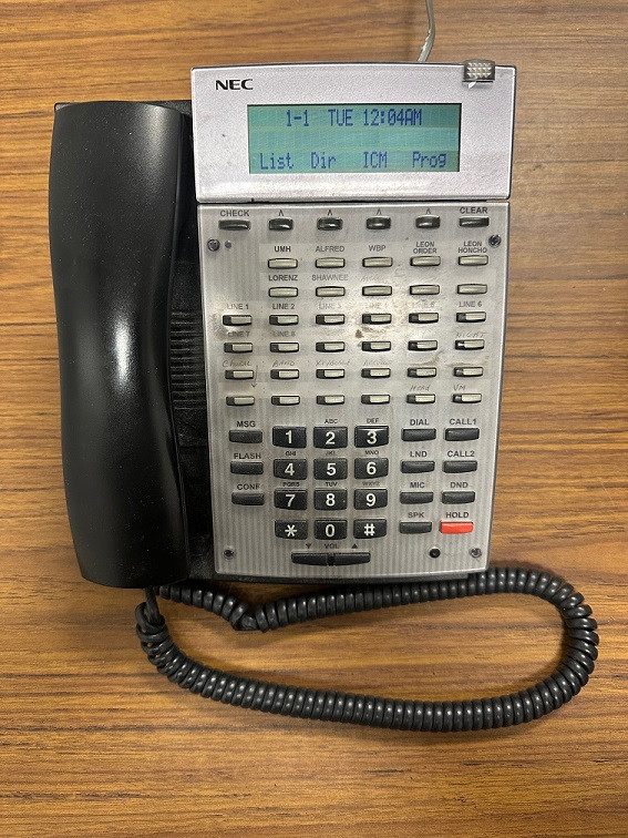 NEC 34B Display Telephone Speakerphone  - Operator Phone